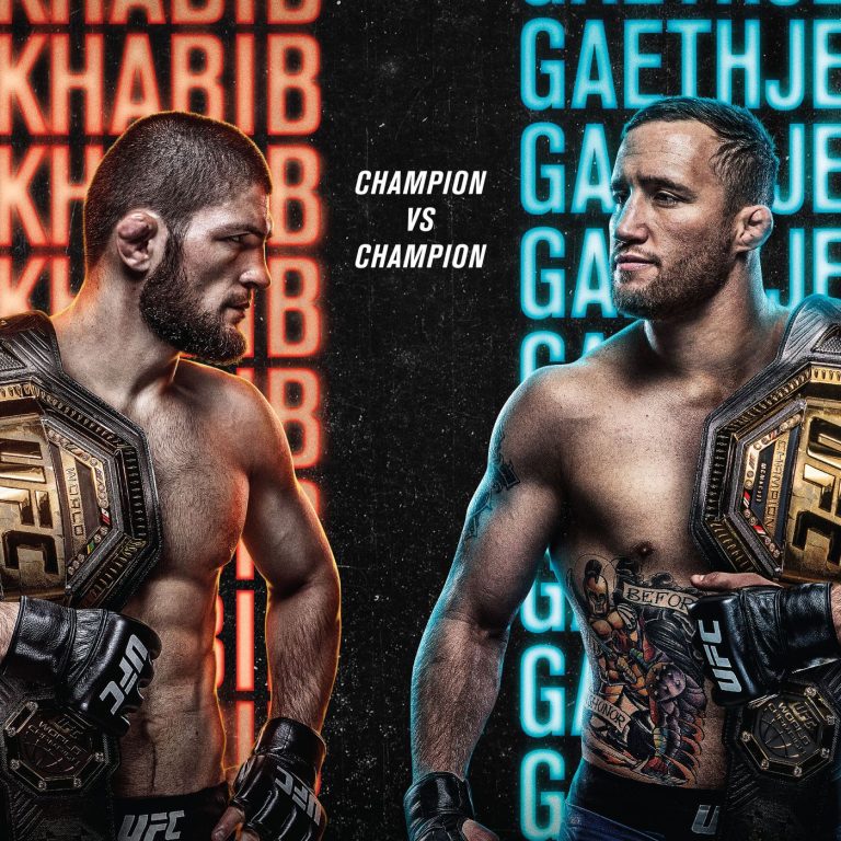 Khabib vs Gaethje confirmed at UFC 254