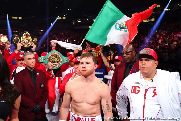 Canelo Alvarez could Fight John Ryder In May in the UK